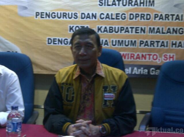 Wiranto Bantah Bicarakan Dualisme Golkar dengan JK