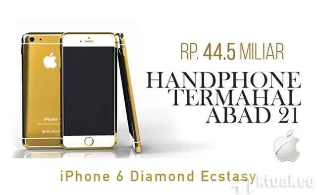 Wow, iPhone 6 Diamond Ecstasy Dibanderol Sekitar Rp44,5 Miliar