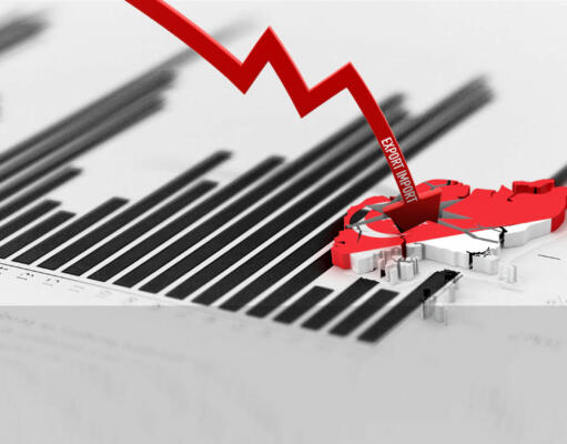 Pertumbuhan Ekonomi Singapura Turun Tajam