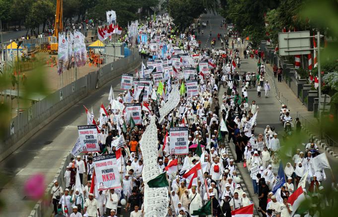 Semarak ‘Parade Tauhid Indonesia’ Wujud Kesatuan dan Kedisiplinan Umat Islam