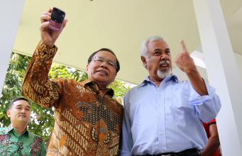Menko Rizal Ramli Terima Kunjungan Xanana Gusmao