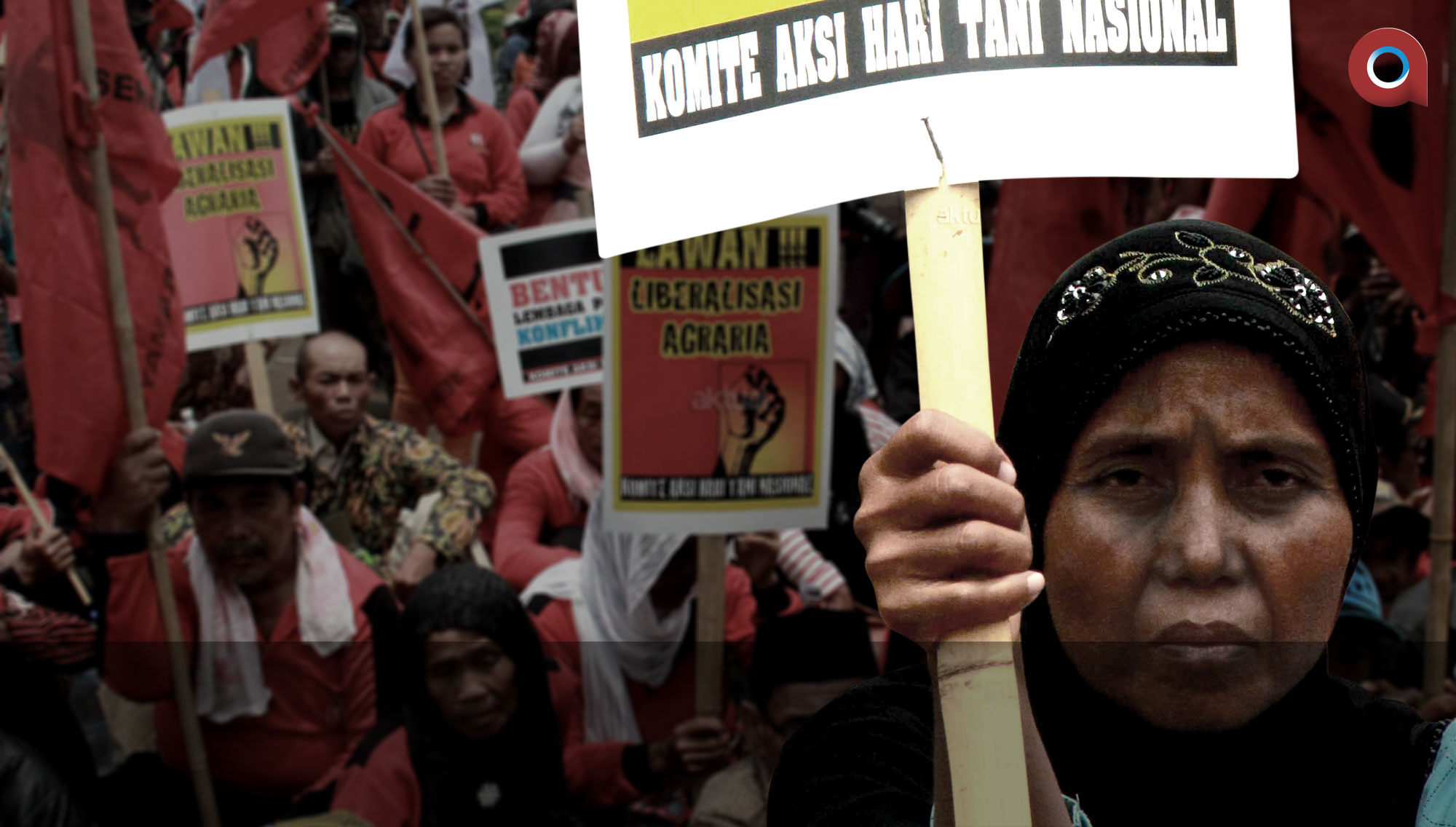 1000 Petani Demo di Depan Istana Negara