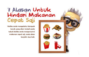 Tujuh Alasan Untuk Tidak Memakan Masakan Cepat Saji
