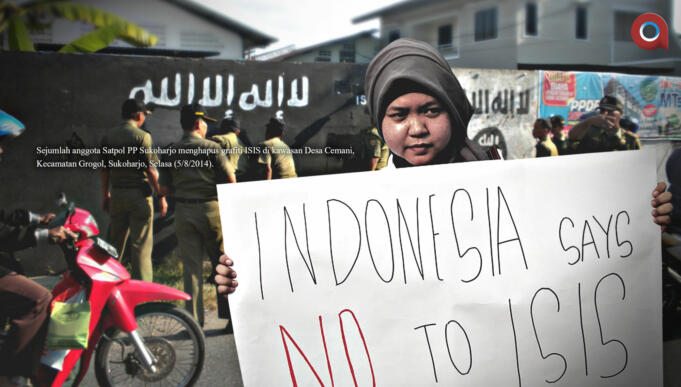 Indonesia Says No To ISIS (Aktual/Ilst.Nelson)