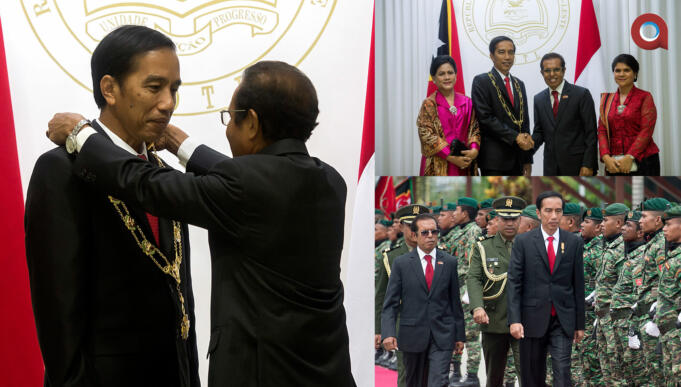 Penyematan Penghargaan the Grand Collar of the Order of Timor Leste (Aktual)