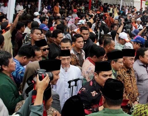 Ribuan Massa Lintas Agama Gelar Apel Kebhinekaan Lawan Terorisme