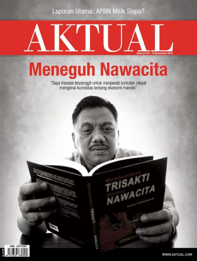 majalah aktual edisi 43 - Meneguh Nawacita
