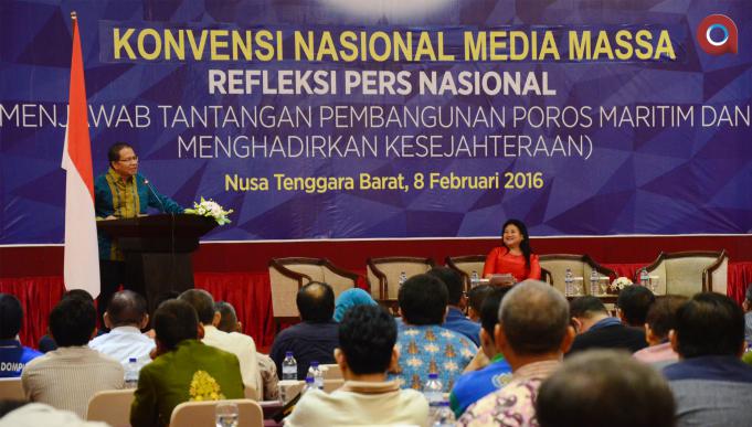 Konvensi Nasional Media Massa, Refleksi Pers Nasional Menjawab Tantangan Pembangunan Poros Maritim dan Menghadirkan Kesejahteraan