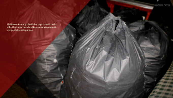 Kebijakan Kantong Plastik Berbayar (Aktual/Foto:ist)