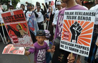 Denpasar Tolak Reklamasi Teluk Benoa