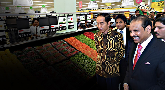 Presiden resmiskan Lulu Hypermarket. (ilustrasi/aktual.com)