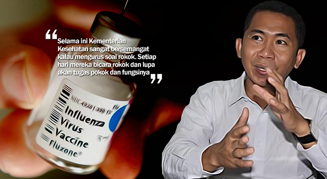 Komentar Salamuddin Daeng tentang vaksin palsu. (ilustrasi/aktual.com)