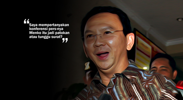 Gubernur DKI Jakarta Basuki Tjahaja Purnama atau Ahok. (ilustrasi/aktual.com)