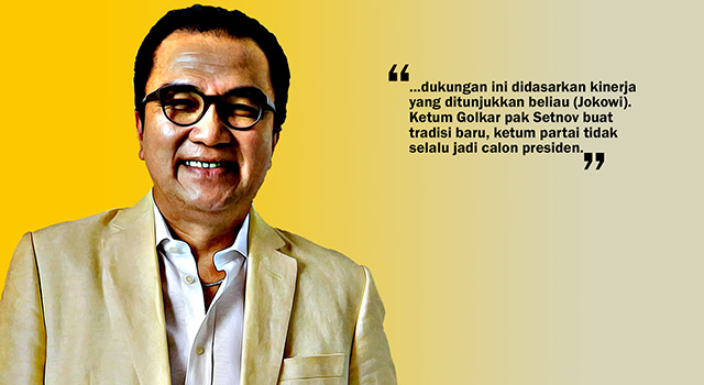 Ketua Bidang Kebudayaan DPP Partai Golkar Tantowi Yahya. (ilustrasi/aktual.com)