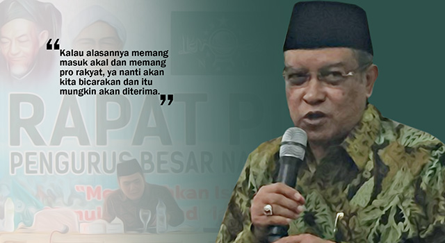 Ketua Umum PBNU, KH Said Aqil Siroj. (ilustrasi/aktual.com)