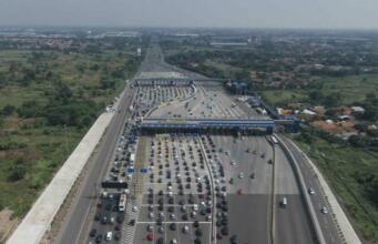 Volume Kendaraan Arus Balik Cikampek