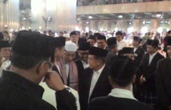 Wapres JK Sholat Id di Istiqlal, Imam Singgung Perkara Akhlak
