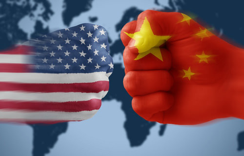 Ilustrasi US vs China