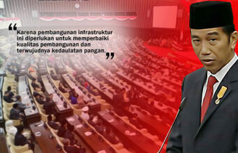 Targetkan Defisit Rp332,8 Triliun, Belanja Pemerintah Difokuskan Pembangunan Infrastruktur Presiden RI Joko Widodo. (ilustrasi/aktual.com)