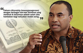 Sebuah Gelombang yang Menerjang Paham Kewarganegaraan Haris Rusly. (ilustrasi/aktual.com)