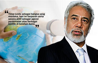 Xanana: Timor Leste Agensi Perdamaian di Belahan Dunia Xanana Gusmao. (ilustrasi/aktual.com)