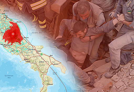 Gempa Kuat Italia Telan Korban Ratusan Jiwa Gempa bumi kuat mengguncang Italia Tengah. (ilustrasi/aktual.com)