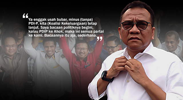 Ketua DPD DKI Partai Gerindra M Taufik. (ilustrasi/aktual.com)