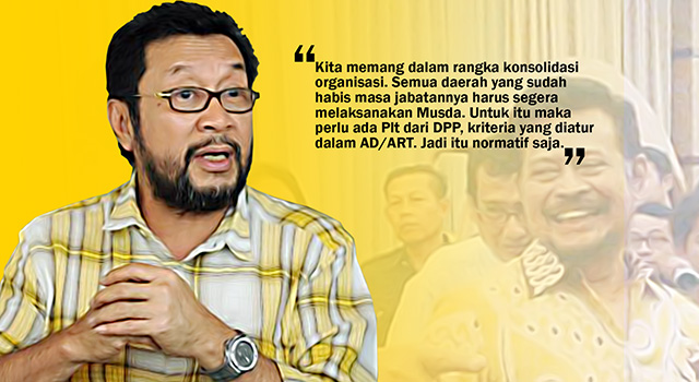 Koordinator Bidang Politik Hukum dan HAM DPP Partai Golkar Yorrys Reweyai. (ilustrasi/aktual.com)