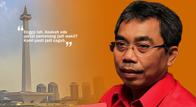 Kepala Badan Pemenangan Pemilu DPD PDIP DKI, Gembong Warsono. (ilustrasi/aktual.com)