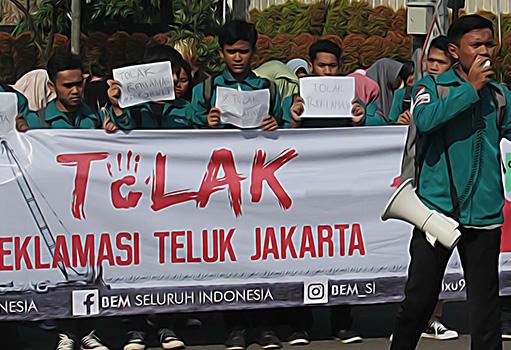 BEM se-Jabodetabek Tolak Reklamasi Pulau G Dilanjutkan