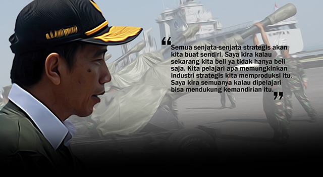 Presiden Joko Widodo - Latihan Armada Jaya XXXIV/2016. (ilustrasi/aktual.com)