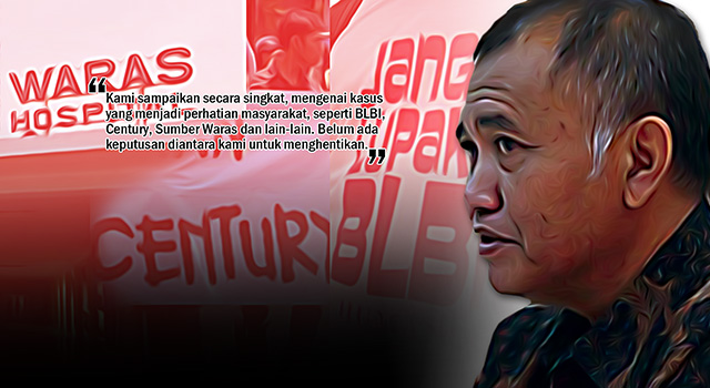‎Ketua Komisi Pemberantasan Korupsi (KPK) Agus Raharjo - KPK Belum Tutup Kasus Century, BLBI dan Sumber Waras. (ilustrasi/aktual.com)