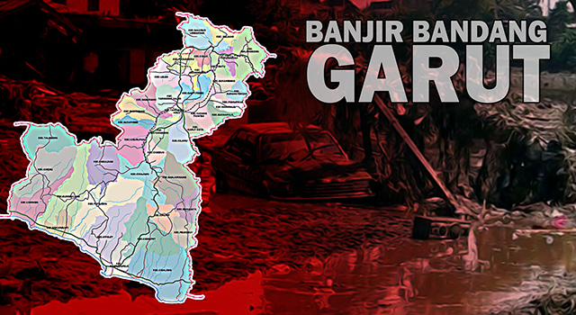 Banjir bandang Garut. (ilustrasi/aktual.com)