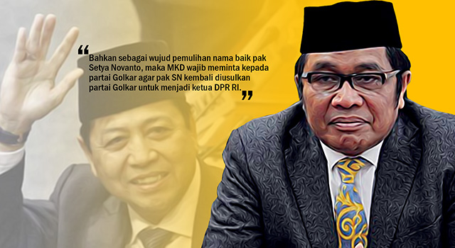 Ridwan Bae - Politisi Golkar Minta MKD Usulkan Setnov Kembali Jadi Ketua DPR. (ilustrasi/aktual.com)