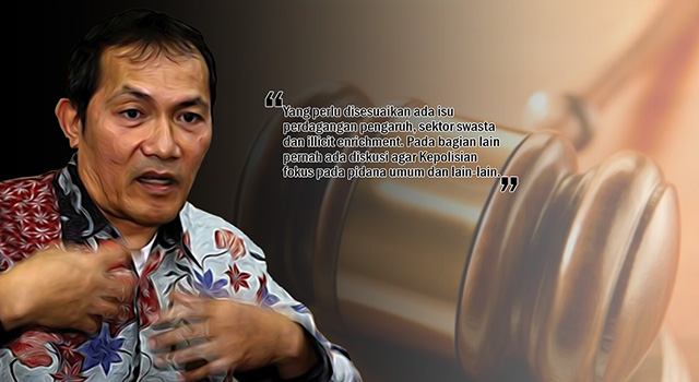 Wakil Ketua Komisi Pemberantasan Korupsi (KPK) Saut Situmorang - Paket Kebijakan Sektor Hukum. (ilustrasi/aktual.com)