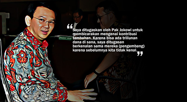 Gubernur DKI Jakarta, Basuki Tjahaja Purnama alias Ahok. (ilustrasi/aktual.com)