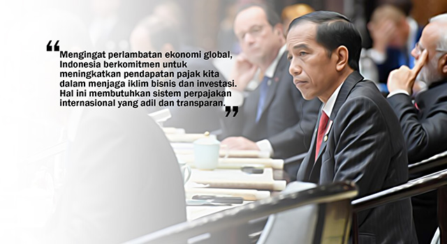 Presiden Joko Widodo di KTT G20 di Hangzhou International Expo Center, Tiongkok. (ilustrasi.aktual.com)