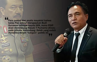 Yusril: Pencalonan BG Agar Ahok Didukung PDI-P Bakal calon gubernur DKI Jakarta Yusril Ihza Mahendra. (ilustrasi/aktual.com)