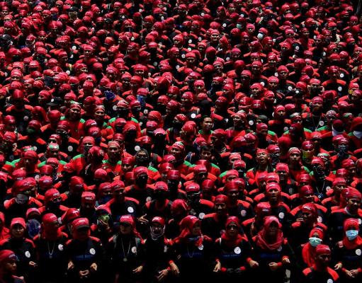 Unjuk Rasa Buruh Tolak Tax Amnesty