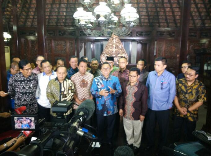 Para Ketua Umum Parpol Berkumpul Bahas Cagub-Cawagub DKI Jakarta di Cikeas