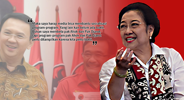 Ketua Umum Partai Demokrasi Indonesia Perjuangan (PDIP) Megawati Soekarnoputri mengingatkan media massa untuk tidak menampilkan isu suku, agama, ras dan antargolongan (SARA) dalam pemberitaan pilkada serentak 2017. (ilustrasi/aktual.com)