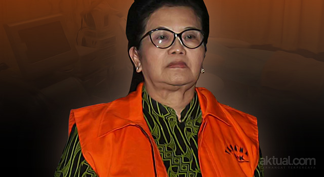Siti Fadilah Supari ditahan KPK. (ilustrasi/aktual.com)