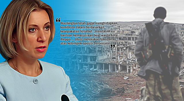 Juru Bicara Kementerian Luar Negeri Moskow Maria Zakharova - Gagalnya Gencatan Senjata di Suriah. (ilustrasi/aktual.com)