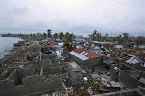 Ilustrasi Bencana Topan Mathew di Haiti (Foto: Istimewa)