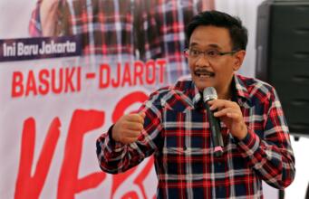 Ahok Diwakili Djarot Jawab Komitmen di Jakarta dan Pilpres 2019