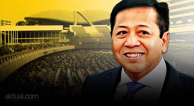 Kembalinya Setya Novanto diposisi ketua DPR RI. (ilustrasi/aktual.com)