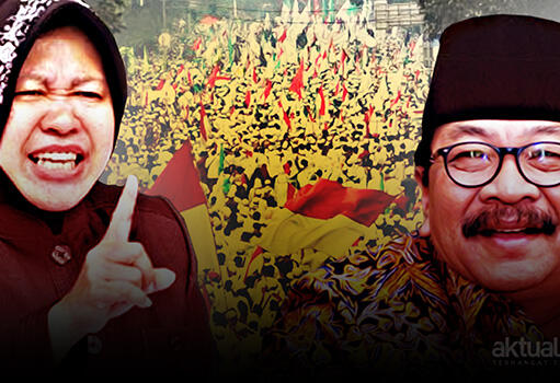 Aksi Bela Islam Jilid III, Soekarwo dan Risma Silang Pendapat Aksi Bela Islam Jilid III, Sukarwo dan Tri Risma Maharini beda pendapat. (ilustrasi/aktual.com)