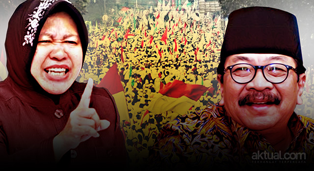 Aksi Bela Islam Jilid III, Sukarwo dan Tri Risma Maharini beda pendapat. (ilustrasi/aktual.com)