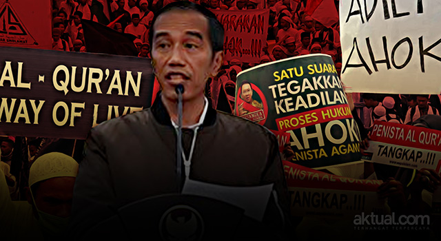 Presiden Joko Widodo - Aksi Bela Islam II. (ilustrasi/aktual.com)
