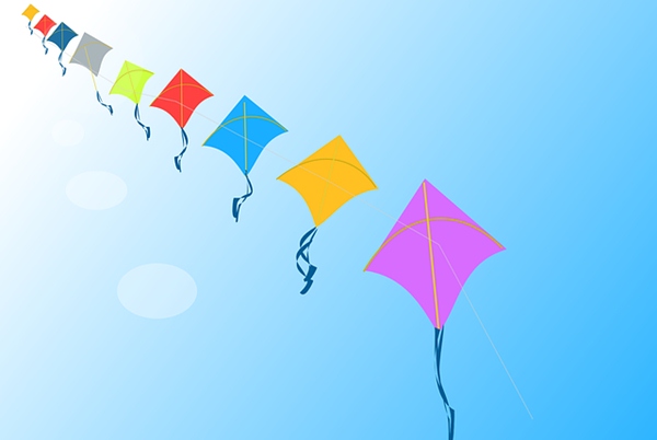 layang layang di banten festival day